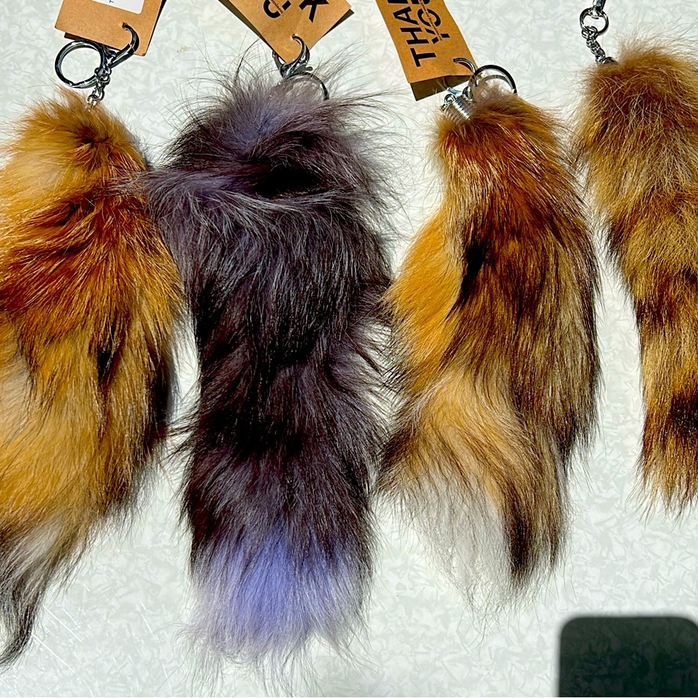 Fox tail charms